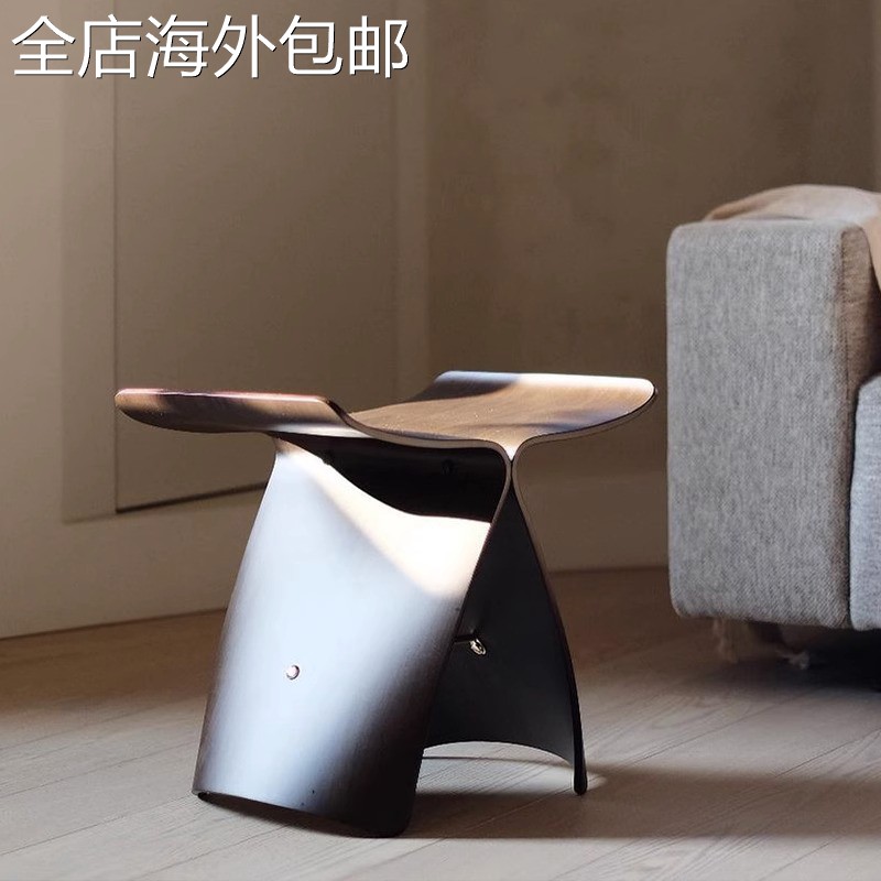 丹麦蝴蝶凳换鞋凳个性简约北欧装饰椅子创意Butterfly Stool矮凳 - 封面