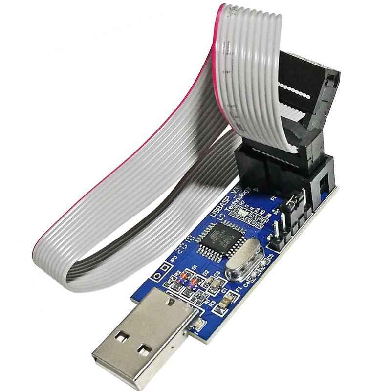 51 AVR 编程器 USBASP下载器 ISP下载器 V3新款