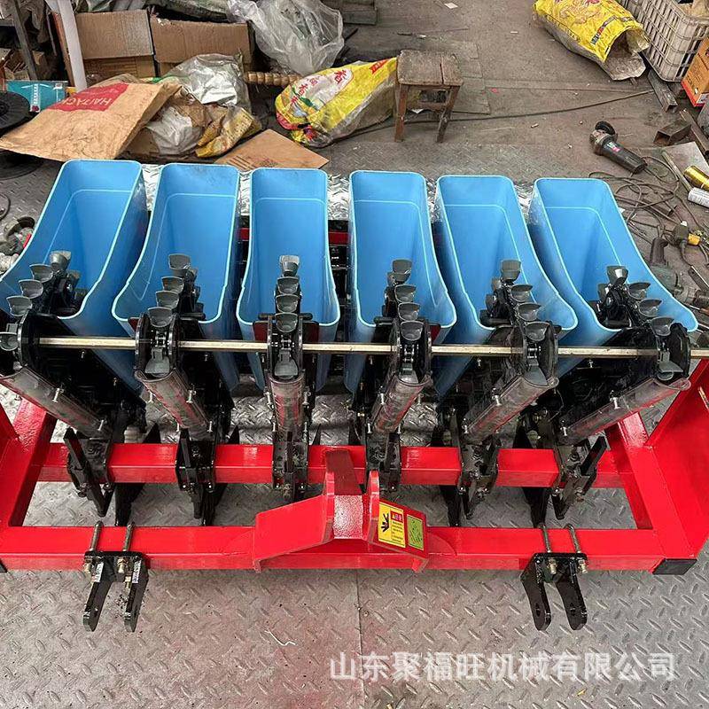 AUK汽油五大蒜播机种可四轮牵引蒜瓣种植机行行距调播蒜机