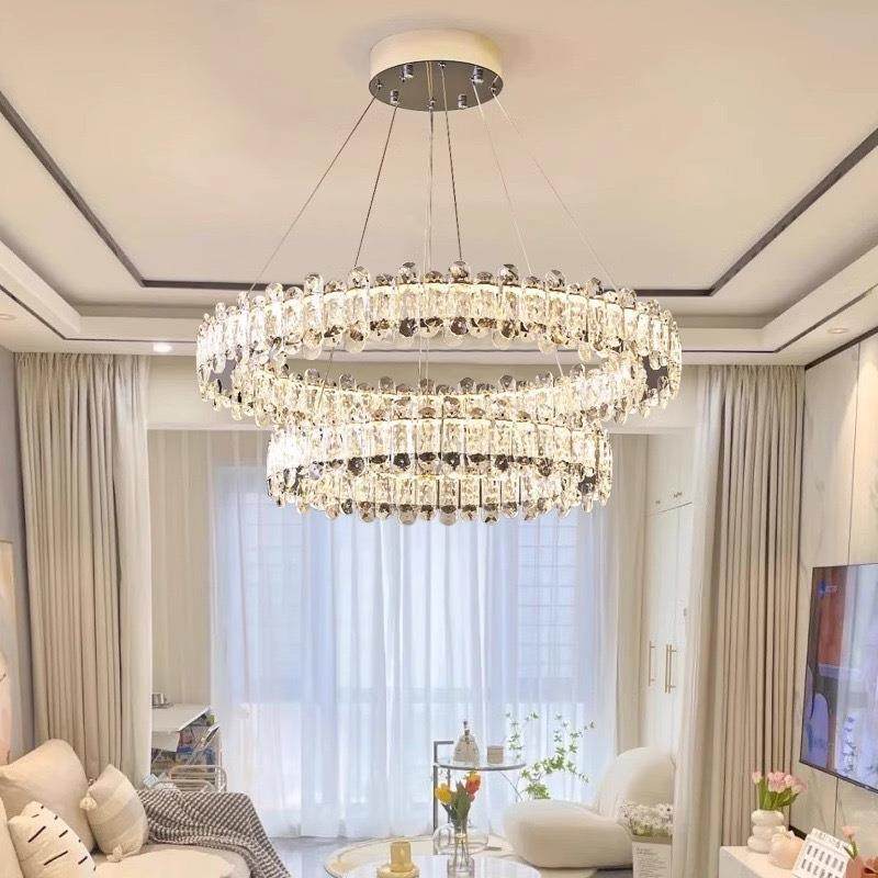 轻奢客厅吊灯2025新款法式水晶吊灯简约现代女孩子房间灯卧室吊灯,家装灯饰光源,智能吊灯,淘宝优惠券,粉丝福利购,淘宝优惠卷