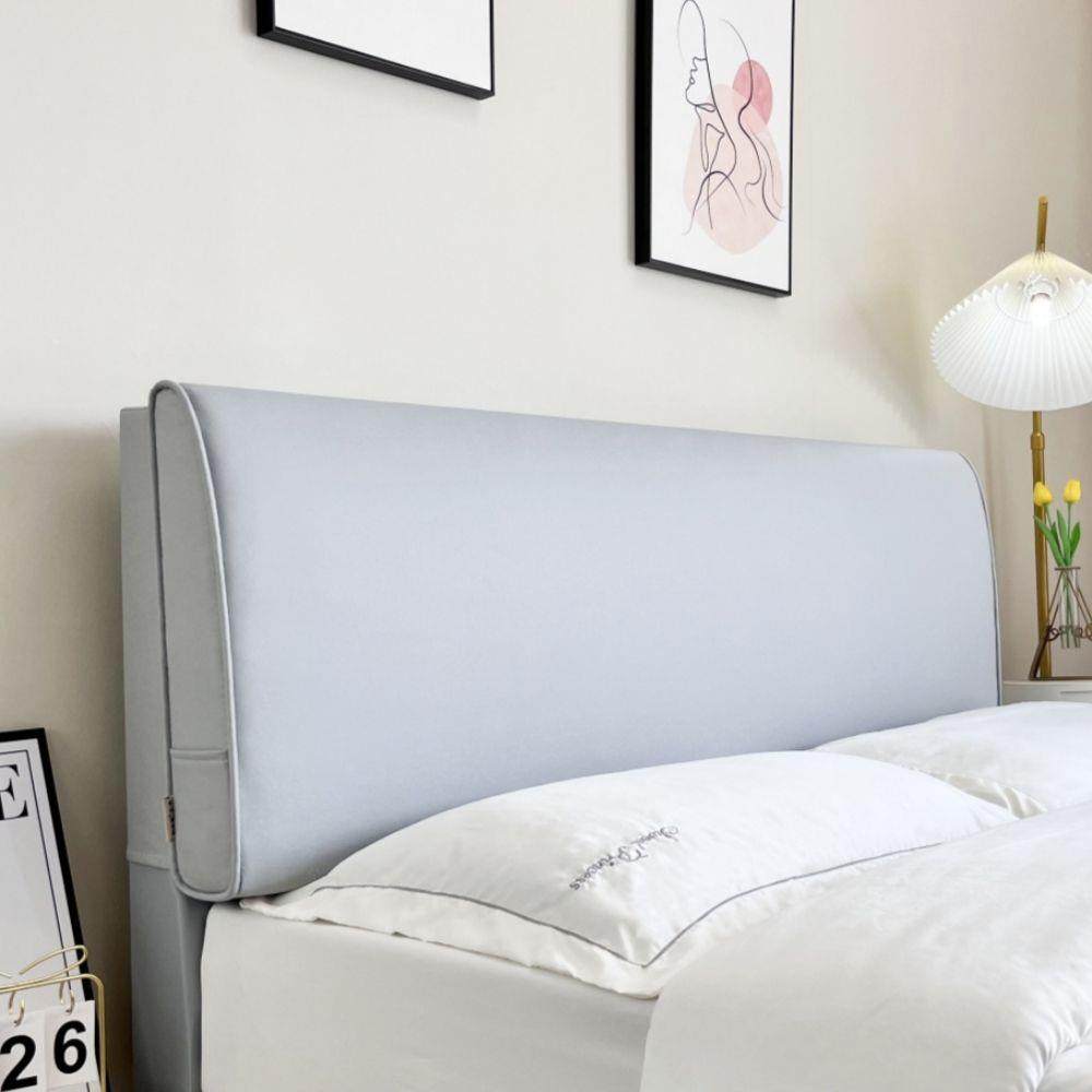 科技布床头板靠背垫软包靠垫榻榻米自粘防撞海绵可拆洗靠枕软包厂