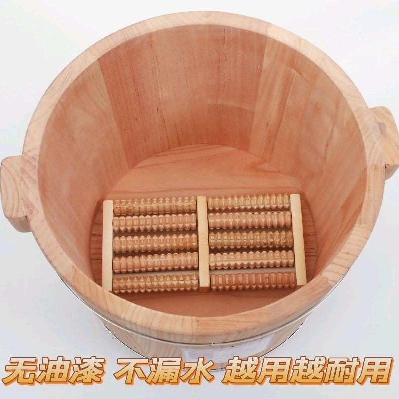 油漆香椿无998木泡脚桶木质桶泡洗脚盆过小腿桶足浴实木家用洗脚