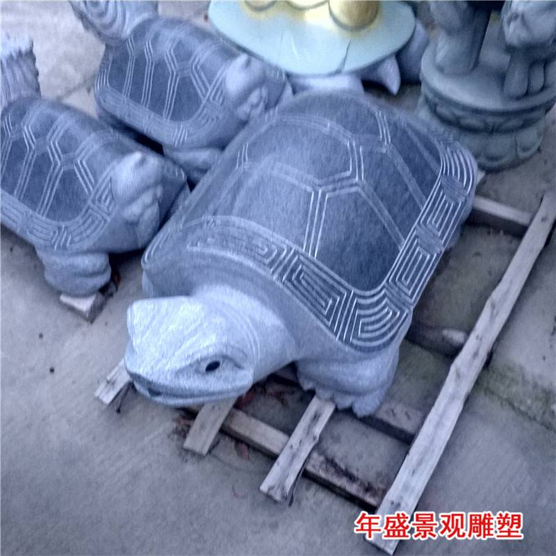 厂家龙头乌龟龙龟祥瑞兽摆件 园林景观石雕乌龟小动物摆件