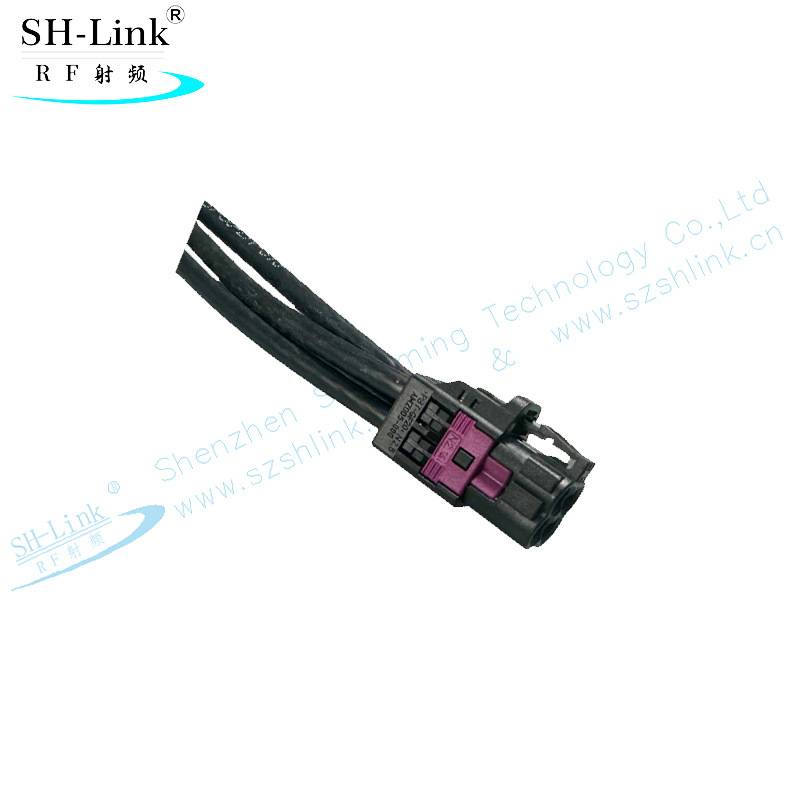 ROSENBERGER LEONI302-3线束 fakra防水公母头连接线
