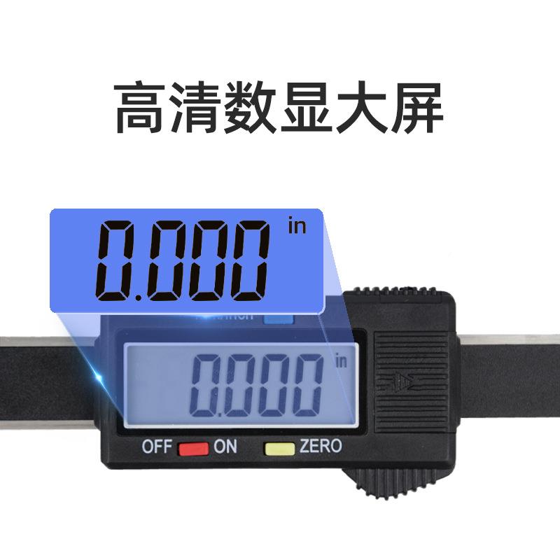 卡高精细度电子数838显杆深度尺多测头深孔小孔测量游种标尺