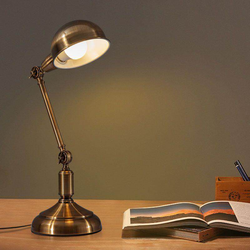 美式复古轻奢护眼智能创意学习台灯欧式简约客厅书桌卧室床头包邮