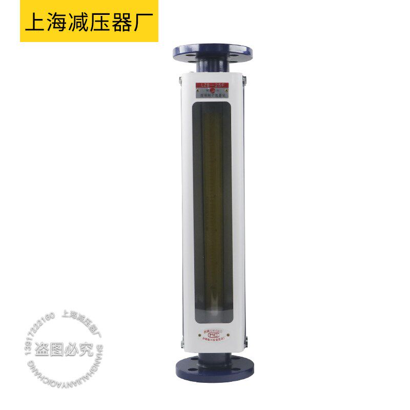 振兴LZB-15/25/40/50/80/100F玻璃转子流量计法兰金属 气液流量计