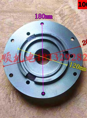 摆线针轮减速电机前端盖3KW100 -1/2/3号2.2KWXWD4减速机直联端盖