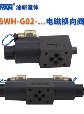 液压电磁换向阀SWH-G02-C2-D24-20 10 C4 C3 C5 C6 B2S D2 A220