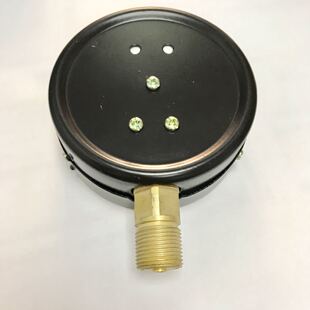 压力表 y-100 0-0.8mpa 直径100mm 铜螺纹m20x1.5 径向 压力8公斤
