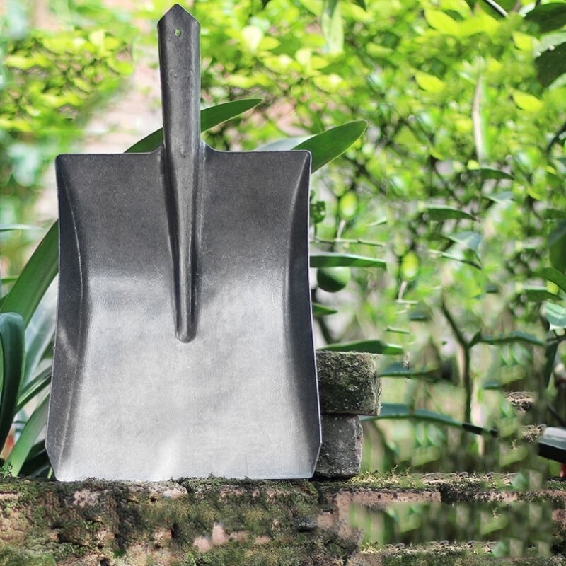 鸣固钢锹园d林园艺农用工具铲子全钢铲铁铲种花铁锨多功能户外铁