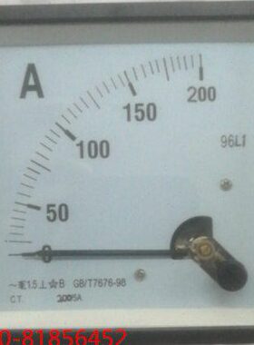 指针交流电流表96L1-200A 200/5A 250A 300A 400A 500A 600 96T1-