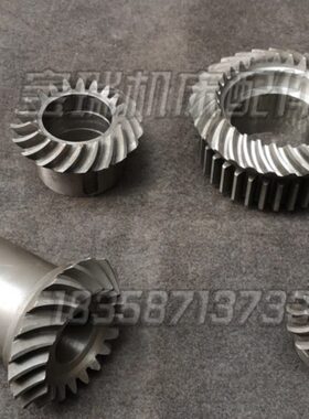 齐齐哈尔C5225 立车配件螺旋伞齿轮 40233/235  55206/55207