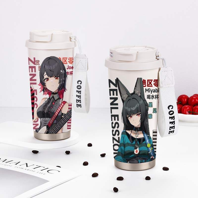 绝区零周边保温杯艾莲星见雅学生儿童二次元大容量316不锈钢杯子,餐饮具,保冷/保温杯,淘宝优惠券,粉丝福利购,淘宝优惠卷