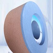 127 M1040无心磨床砂轮350 125 65A双面凹白钢玉砂轮高速钢合金