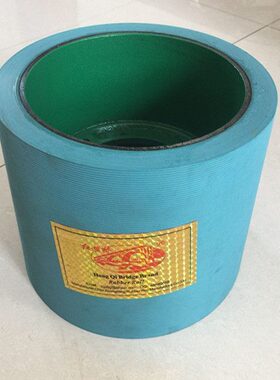 7寸蓝色六代进口高耐磨砻谷机胶辊 碾米机胶轮打米胶轮稻谷脱壳设