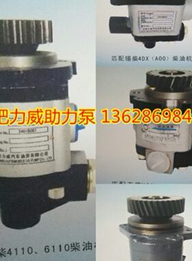 宇通客车 转向助力泵 QC18/13-6DF2 合肥力威汽车油泵