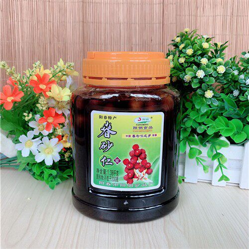 包邮阳春阳明春砂仁蜜饯1380g养卫蜜蜂蜜鲜果砂仁蜜沙仁阳春特产