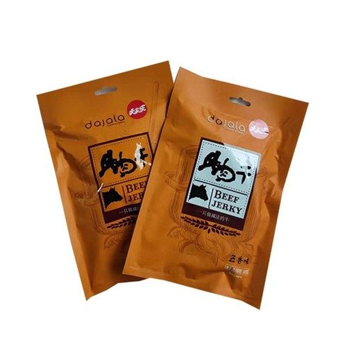 包邮超市装卤制大家乐牛肉干102克五香微辣青花椒2袋装零食手撕