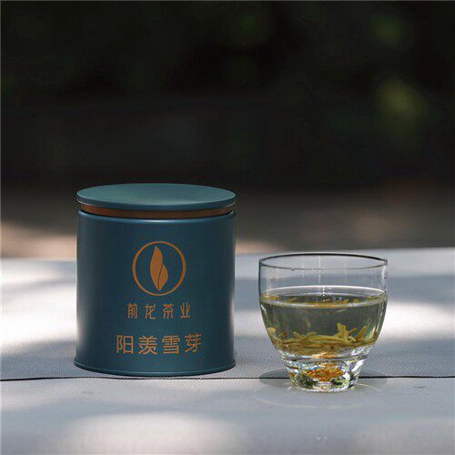 宜兴茶叶雨前特级阳羡雪芽50g罐装传统全手工炒青绿茶板栗香绿茶