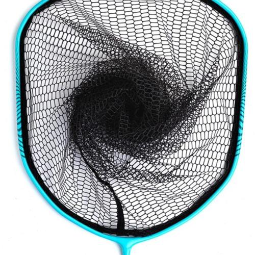 大物抄网头加深超轻通用丝网兜碳素防挂涂胶超硬超轻合金捞鱼网头