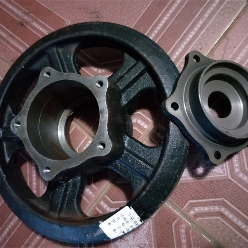 导向轮端盖5孔螺丝谷王收割机张紧轮密封外盖PLV50新款轴承盖