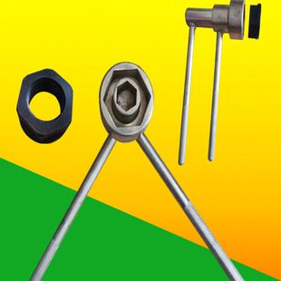 木工机械四面刨螺母扳手富豪四面刨套筒扳手青城机械螺母扳手配件