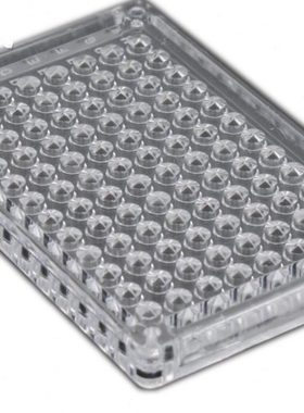 96孔反应板v型u型110度ps硬塑料酶标板塑料ps