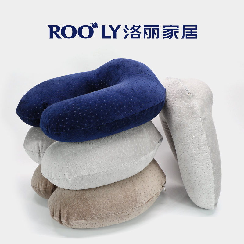 u形枕护颈椎靠枕旅o行飞机枕午休趴睡枕脖子卡通U型枕记忆棉头枕