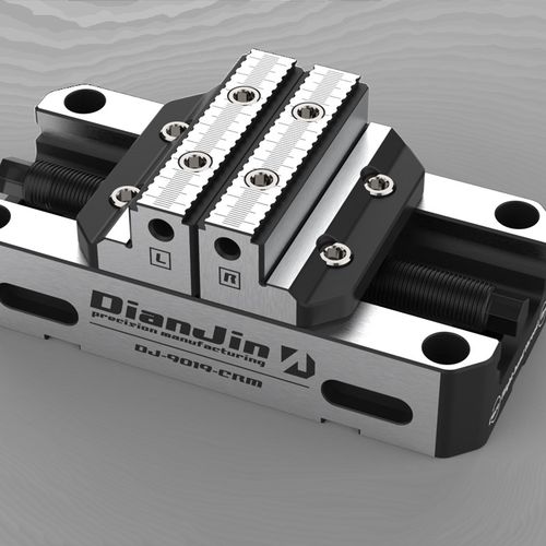 四五轴夹具自x定心虎钳同心虎钳