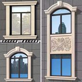 EPS成品窗套线条户外别墅外墙装 自粘泡沫线条工字型 饰线条新款