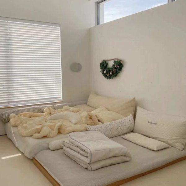 蒙氏地板床全实木榻榻米儿童地台床单双人组合落地床低矮床子母床,住宅家具,实木床,淘宝优惠券,粉丝福利购,淘宝优惠卷