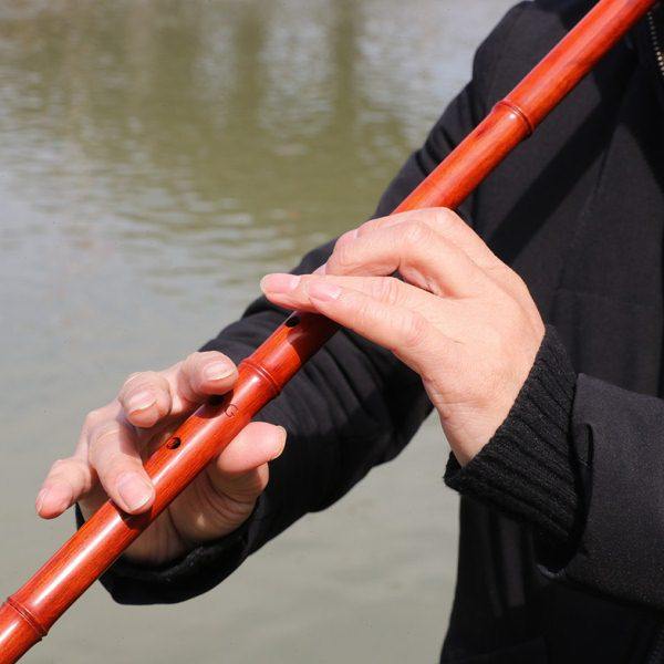 楚吟 琴箫八孔古风木箫黑檀小叶紫檀南箫细专业演奏FG调九节洞箫,乐器/吉他/钢琴/配件,箫,淘宝优惠券,粉丝福利购,淘宝优惠卷