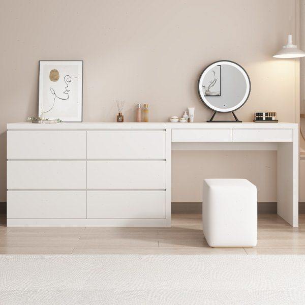 梳妆台卧室现代简约斗柜化妆台一体组合新款高级床尾收纳柜化妆桌,住宅家具,梳妆台/桌,淘宝优惠券,粉丝福利购,淘宝优惠卷