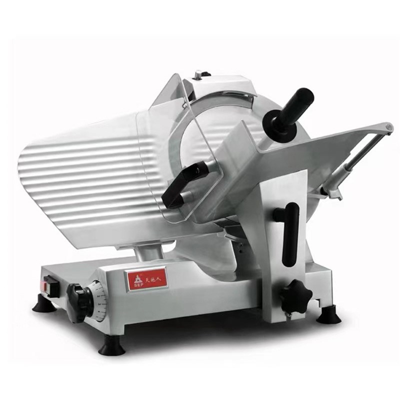 10寸SS250E电动豪华切片机冻肉切K片羊肉卷刨肉机家用商用机
