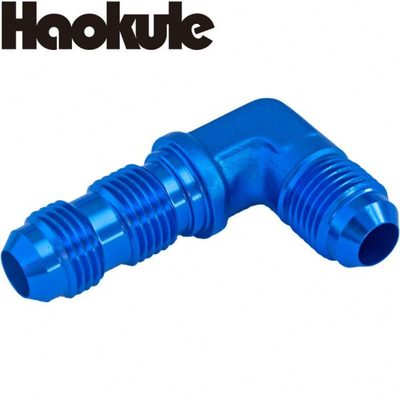 90度AN4/AN6/AN8/AN10散热油冷器油管加长螺丝接头穿墙螺丝接头