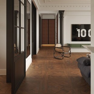 Kt瓷砖凡尔赛拼接木纹砖复古法式木纹砖600X600客厅日式原木风瓷