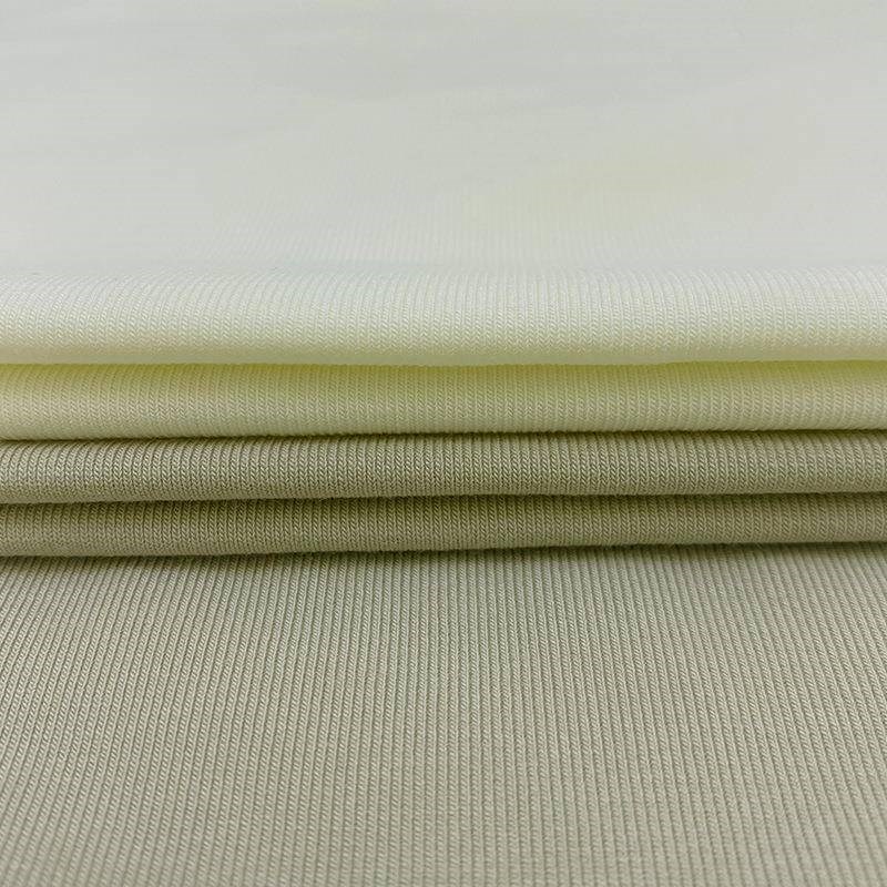 【折扣价】奈斯罗纹织弹力布棉拉B架罗纹*布打底恤针面料螺纹布纯