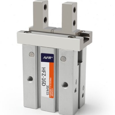 气动气爪手指气缸平移开闭机械夹HFTZ10 HFK20 HFZ6 16 25 32  40