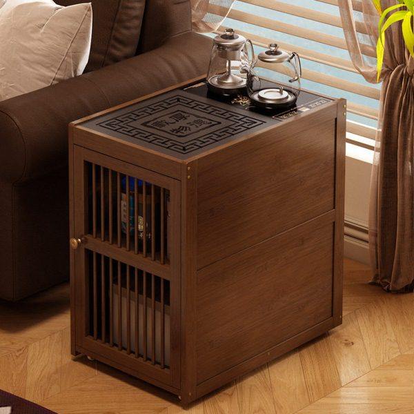 客厅沙发边柜家用茶桌烧水壶一体移动茶台侧边柜简约小茶几茶水柜,商业/办公家具,茶台/茶桌,淘宝优惠券,粉丝福利购,淘宝优惠卷