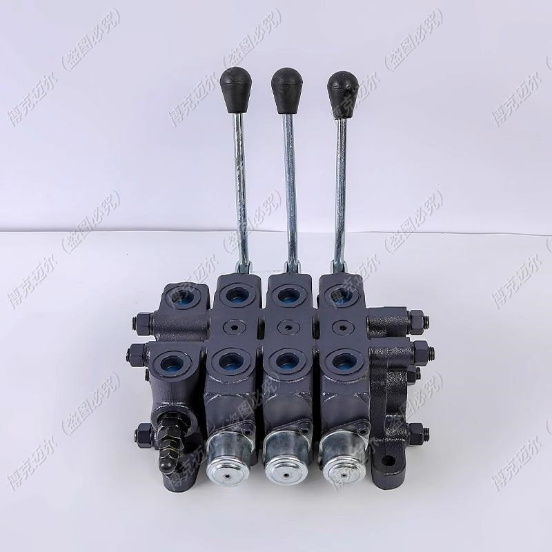 新款DL15 2j0型液压换向阀多路阀分配器ZL-15分配器小铲车油压现