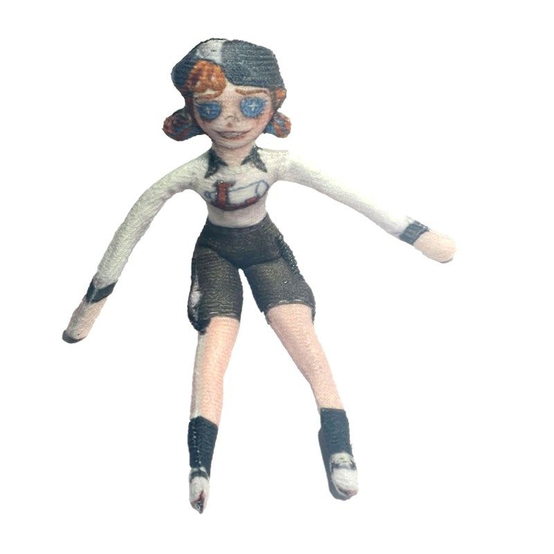 第五人格啦啦队员抽象无白u边老鼠干人偶手脚铁丝有骨架可活动公