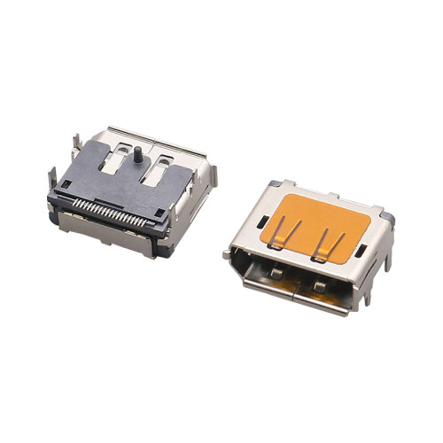 Displayport母座 DP母座 20P贴片式 20针清接口插座 HDMI