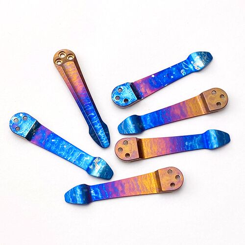 蜘蛛C81背夹 钛合金刀夹子 一体CNC口袋夹 蜘蛛C10背夹