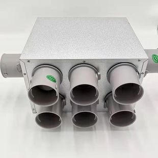 新风系统分风箱新风分支箱金属分支箱ABS分风箱1分6新风系统配件