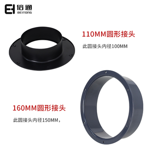 新风系统分风箱家用地送风扁管分配器一分三/一分五分风箱分风器