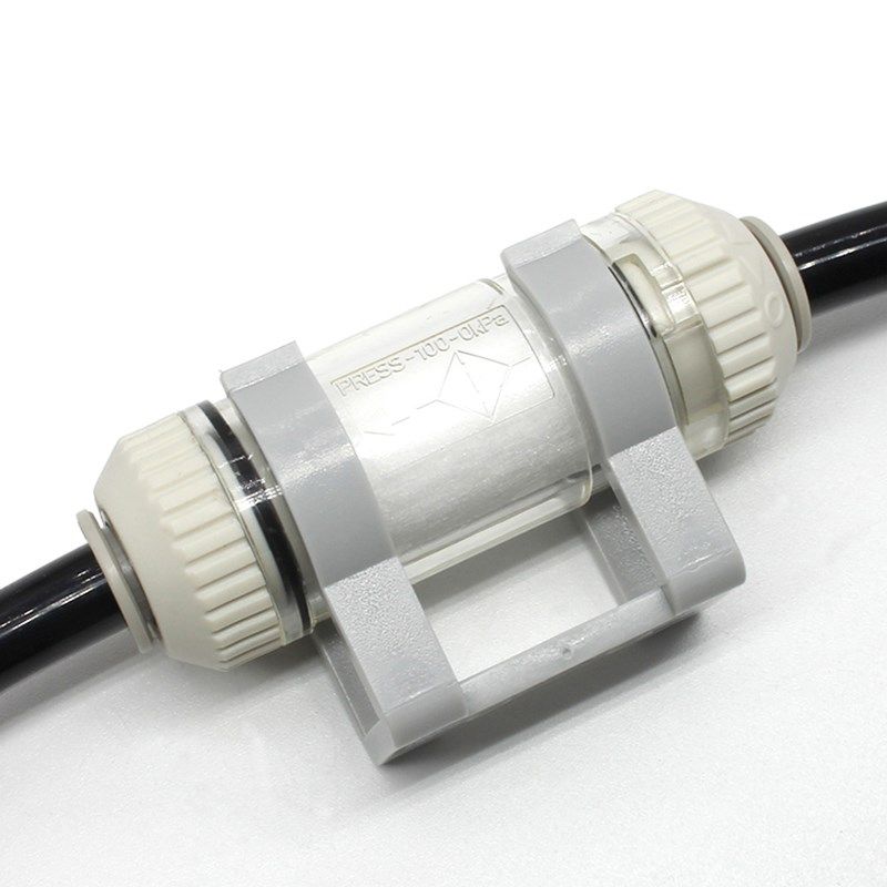 亚德客原装X-KZFC气动管道式真空过滤器KZFC10004B/10006B/20008B