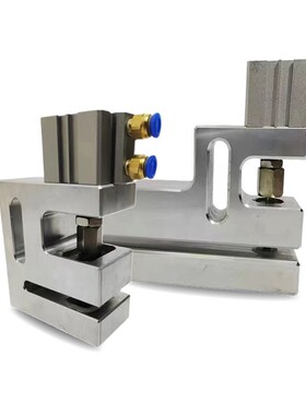 定制袋机打孔器圆孔气动打孔机三边封胶袋冲孔器过料150mm塑料袋