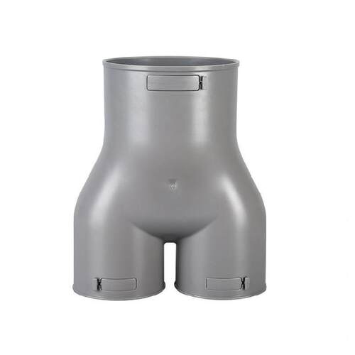 三通管接头t型风管变径Y型排风加厚U型pvc110u型160160u型200管件