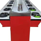 旋转小火锅设备全套商用涮烤一体式 自助餐台转转火锅串串香麻辣烫